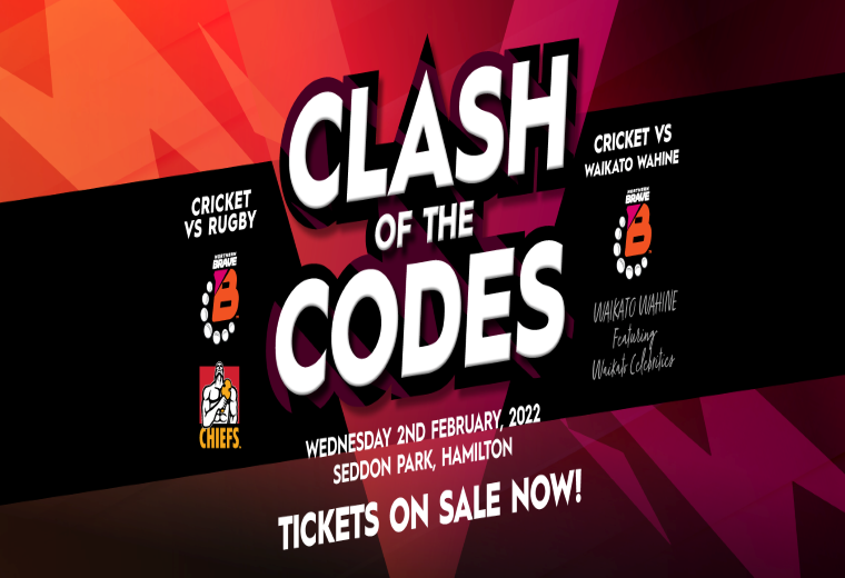 Clash of the Codes T10 - Gallagher Chiefs & Waikato Wāhine vs Northern Brave 